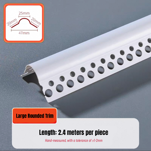 Perfil de PVC Ecológico de Alta Calidad <span class=keywords><strong>para</strong></span> Esquinas, con Protección de Pared, <span class=keywords><strong>para</strong></span> Perfiles de Plástico, de Fábrica Profesional - Product Image 1