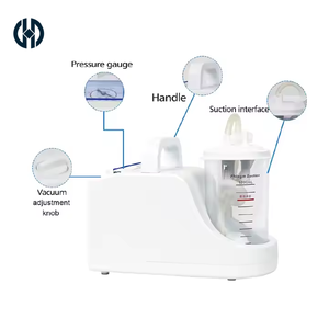 Machine d'aspiration des mucosités à haute pression négative <span class=keywords><strong>portable</strong></span> pour la thérapie <span class=keywords><strong>respiratoire</strong></span> clinique en milieu hospitalier - Product Image 6