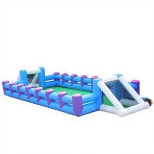 Winsun Competition Team Building Soccer Football Interactive Games Inflatable PVC Water Soap Football Field for Street Lead-Free - Product Image 1