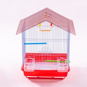Volière extérieure pour oiseaux, grande cage pour animaux de compagnie pour jardin et patio, pour perroquets et pigeons, cage galvanisée résistante aux intempéries - Product Image 2