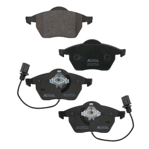 Pastillas de freno delantero para Volkswagen <span class=keywords><strong>Bora</strong></span> 1J2/Golf 1H5 1J1/Polo 9N3/New Beetle 1C1/Passat 3B3/Sharan 7M8/Vento 3A, compatible con Volkswagen <span class=keywords><strong>Bora</strong></span> 1J2 - Product Image 1