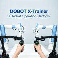 Robot de téléopération à double bras DOBOT X-Trainer, plateforme de recherche pour la collecte de données IA et l'apprentissage par imitation