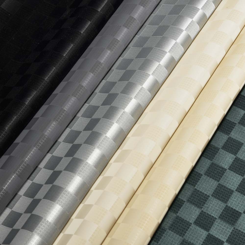 100% PU Synthetic Leather Anti-Drilling Down Jacket Fabric Windproof Factory Bulk