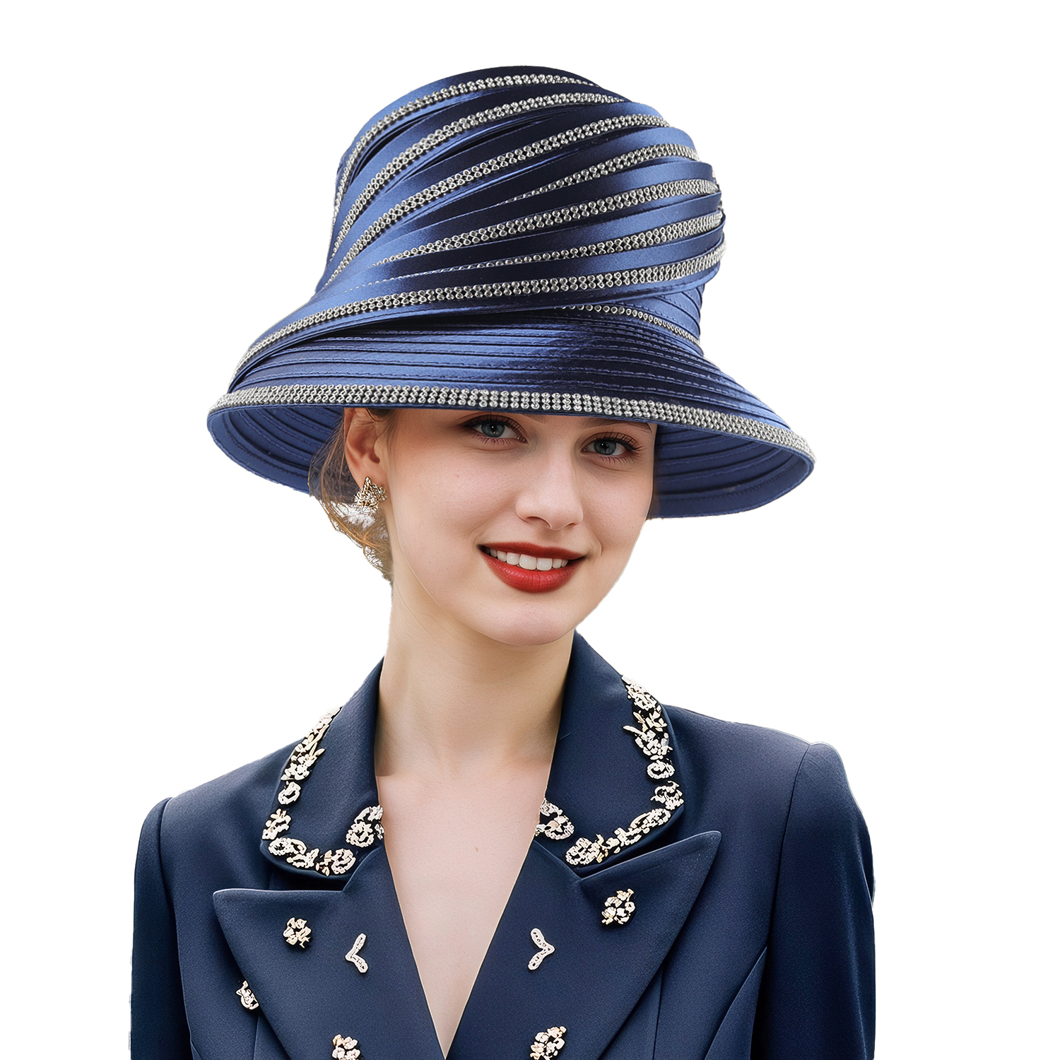 Designer Perfect Luxury Kentucky Derby Hat Exaggerated 