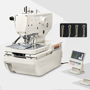 Machine à coudre industrielle pour boutonnières, prix de vente directe, machine à boutonnières à point noué à entraînement direct en stock - Product Image 3