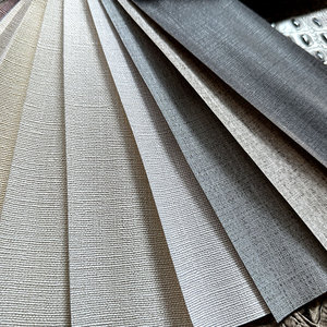 VWC5-037 High-End <strong>Beige</strong> PVC Hotel Wallpaper Luxury <strong>Textured</strong> Fabric Vinyl Fireproof Modern Design for Room Wall <strong>Paper</strong> Covering - Product Image 4