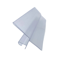 Bandes de données transparentes en PVC Huasso pour rayonnages de supermarché, étiquettes de prix, qualité alimentaire, installation facile, capacité maximale de 5000 mètres