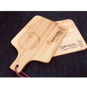 Planche à découper en bambou Haofeng, mini, portable, pour le camping en plein air, couleur bois naturel - Product Image 1