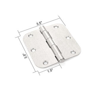 亜鉛メッキドアヒンジ耐久性ステンレス鋼構造 - Product Image 3