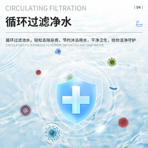 Jacuzzi de Lujo Moderno con Luces LED, Bañera de Hidromasaje de Alta Calidad para Exteriores con Burbujas y Whirlpool - Product Image 4