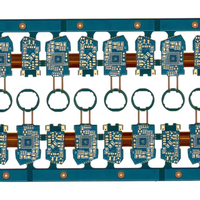 Circuit imprimé rigide-flexible de haute qualité, professionnel, personnalisé, assemblage de circuits imprimés rigide-flexibles FPC OEM et prise en charge des fichiers Gerber