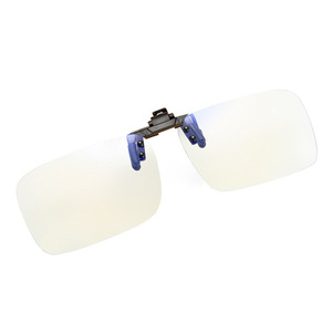 Anti Blue Light <b>Clip</b> On Glasses Yellow Film High Transmittance Coated Lenses For Mobile Phone And Computer Use - Product Image 3
