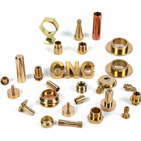 Componentes de Mecanizado CNC de Latón de Alta Precisión OEM Personalizados, Piezas Torneadas de Cobre y Bronce