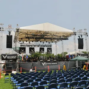 Dragonstage Alumínio Usado barato Palco Truss Telhado Plano com Concerto ao ar livre para a Venda