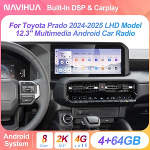 Navihua for Toyota Prado LC250 2024 2025 Car Upgrade 12.3 Inch Android Car Radio Multimedia Carplay <b>Auto</b> Head Unit Navigation - Product Image 6