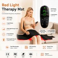 Pasokan Pabrik Matras LED Cahaya Merah Stok Siap Matras Terapi Cahaya Merah Besar 420 LED