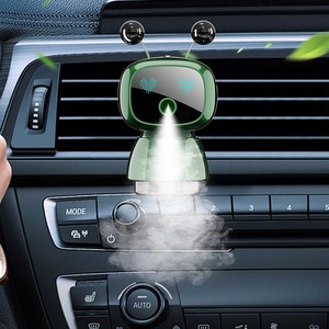 Difusor de Aromas Eléctrico Inteligente para Coche, con Spray <span class=keywords><strong>Ambientador</strong></span>, Luces LED en Forma de Corazón, Recargable por USB, 4 Niveles, Humidificador de Aromaterapia - Product Image 2