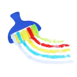 Juego de rodillos de pintura con esponja Mu Kun para niños, herramienta educativa de arte creativo con diferentes patrones y colores para el aprendizaje temprano - Product Image 3