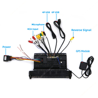 MEKEDE Écran Android Navigation GPS Car-play Auto 4+64G Lecteur multimédia audio de voiture 1024*600 pour VW Beetle 2006-2010 6,8 pouces