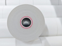 Rouleau de papier thermique en pâte de bois 3 1/8 X 230, 80x80mm, couleur personnalisée, papier pour caisse enregistreuse, OEM disponible