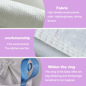 1500kg 2000kg Breathable FIBC <strong>Bulk</strong> Bags Heavy Duty PP Woven Wholesale <strong>Bulk</strong> Order OEM Factory Direct Customized Jumbo <strong>Container</strong> - Product Image 2