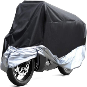 Housse de <span class=keywords><strong>moto</strong></span> universelle toutes saisons, imperméable, en tissu Oxford, avec protection UV et fonction anti-poussière, pour utilisation en extérieur - Product Image 6