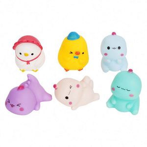 Juguete de Baño Educativo para Niños, Mini Dinosaurio o Patito con Forma Personalizada, Lindo, para Aliviar el Estrés, con Sonido - Product Image 1