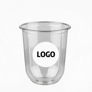 Custom Printed Food Grade PET Clear <b>Plastic</b> <b>Cups</b> Thickened Disposable Cold <b>Drink</b> <b>Cup</b> With Lids Wholesale - Product Image 1