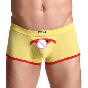 Transpirable Fly Open para la comodidad de la bolsa para la ropa interior de los hombres Pee con LOGOTIPO personalizado en la cintura - Product Image 2