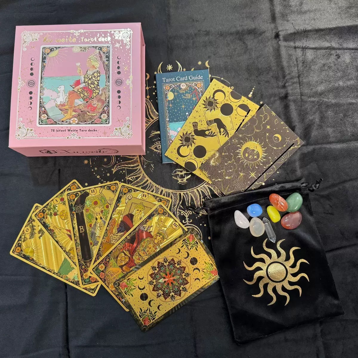 Pink-mirror of all wonders set