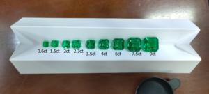 מעבדת colombbian צמח אזמרגד חתוך muzo ירוק טבעי מחפש 1ct & 5ct 5ct חופשי ברקת תכשיטים סיטונאי - Product Image 2