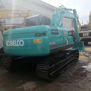 Machine utilisée de bonne condition de mini excavatrice de chenille de Kobelco SK140 à vendre Shanghai-5ton les composants essentiels de noyau de PLC inclus - Product Image 1