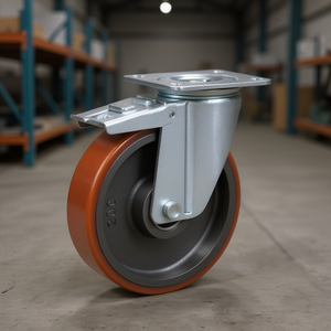 Roue pivotante avec noyau en fonte, série lourde, 200 mm - Product Image 3