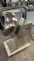 Machine d'Enrobage de Chocolat/Machine à Dragéifier en Acier Inoxydable pour Cacahuètes/Machine Automatique à Sucrer les Amandes