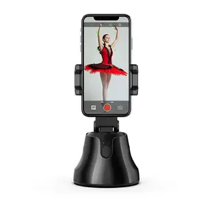 רובוט צלם אוטומטי מעקב חצובה חכם תמונה ירי Selfie מקל סיבוב 360 אובייקט מעקב מחזיק עבור טלפון