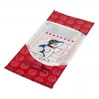 Sac tissé en PP durable antidérapant, pliable, à couture simple, pour l'emballage de riz semi-cuit, de maïs agricole et de poudre chimique