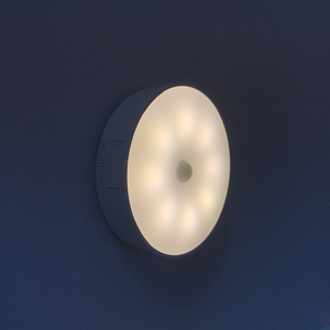 卧室用USB可充电发光二极管PIR运动传感器无线夜灯 - Product Image 3