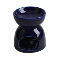 Diffuseur d'arômes en céramique écologique pour chambre à coucher, brûleur d'encens, porte-bougie à huiles essentielles couleur personnalisable pour la décoration moderne de la maison