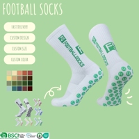 Chaussettes de sport de football pour hommes épaissies Crew ODM Logo tricoté antidérapant serviette bas chaussettes de course pour adultes