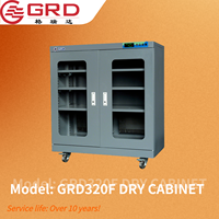 Armoire de séchage électronique GRD320L, humidité réglable 1%-10%HR/10-20%HR/20%-60%HR, déshumidificateur pour atelier