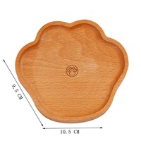 Sous-verres en bambou personnalisés en gros, écologiques, avec support pour table basse