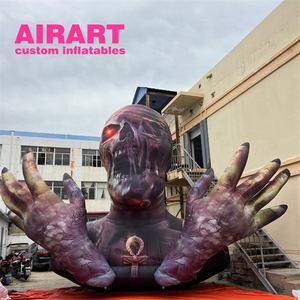 <span class=keywords><strong>Zombie</strong></span> gonflable de décoration de Halloween, figurines gonflables de <span class=keywords><strong>zombie</strong></span> pour l'affichage - Product Image 1