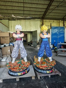 Estatua de Resina de Gran Tamaño de Dragon Ball Z <span class=keywords><strong>Super</strong></span> Saiyan Vegito, Figura de Anime Coleccionable, Escultura para Decoración del Hogar, Regalo de Colección - Product Image 1