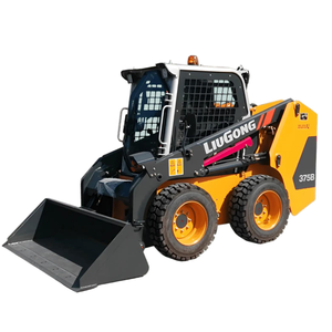 Chargeuse compacte à direction zéro rayon de braquage 3,1 tonnes 375B multifonctionnelle pour projets urbains et agricoles - Product Image 1