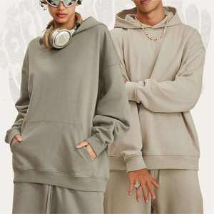 Hoodies Personalizados por Atacado de Alta Qualidade Moda Luxuosa Unissex Hoodies com Impressão em Tela Designer Oversized para Homens - Product Image 3