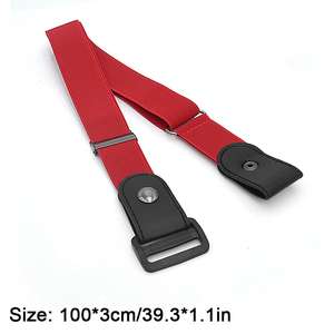 Ceinture élastique invisible réglable sans boucle pour jeans, ceinture sans boucle, ceintures faciles à porter pour femmes et hommes, extensible, sans tracas, idéale pour un cadeau - Product Image 6