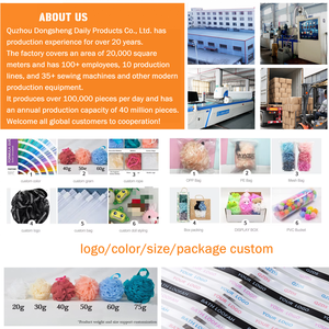 Lot de 12 sacs de nettoyage moussants double face pour le visage et le <span class=keywords><strong>corps</strong></span>, divers coloris, pour le bain et le massage - Product Image 2