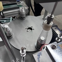 LC Gloednieuwe Volledig Automatische Pneumatische Letterpers Warmtepers Drukmachine voor Wegwerp Plastic Bekers, Wijn Glazen en Flessen