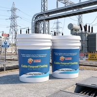 Revêtement ignifuge direct usine pour projets électriques, peinture de protection incendie haute température pour câbles électriques et postes de transformation