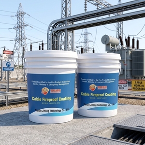 Recubrimiento Ignífugo Directo de Fábrica para Proyectos de Energía Eléctrica, Pintura de Protección Contra Incendios de Alta Temperatura para Cables de Energía y Subestaciones - Product Image 1